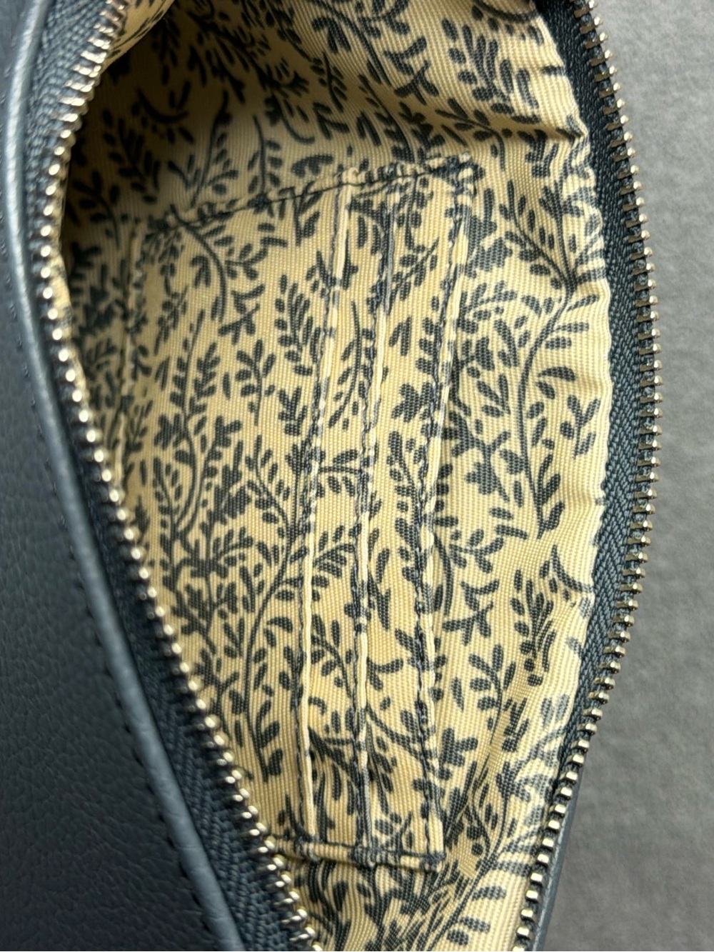 Vera Bradley Dusty Blue Pebbled Leather Wristlet - Picture 4 of 8
